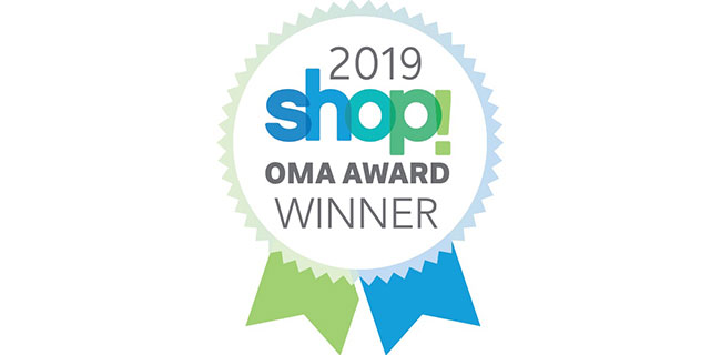 oma award winning pop display